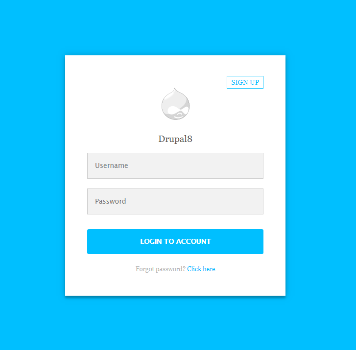 Simplelogin - Customize Drupal Login, Password and Register pages with Background images